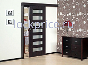 Картинка Раздвижная система для одностворчатой двери MORELLI SLIDING SET 3 от 732 до 1000 мм, двойной доводчик для межкомнатных дверей